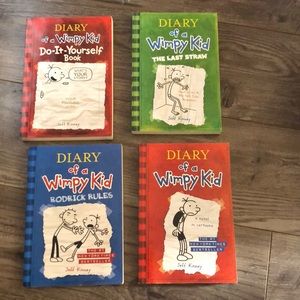 🤍DIARY OF A WIMPY KID BOOKS🤍